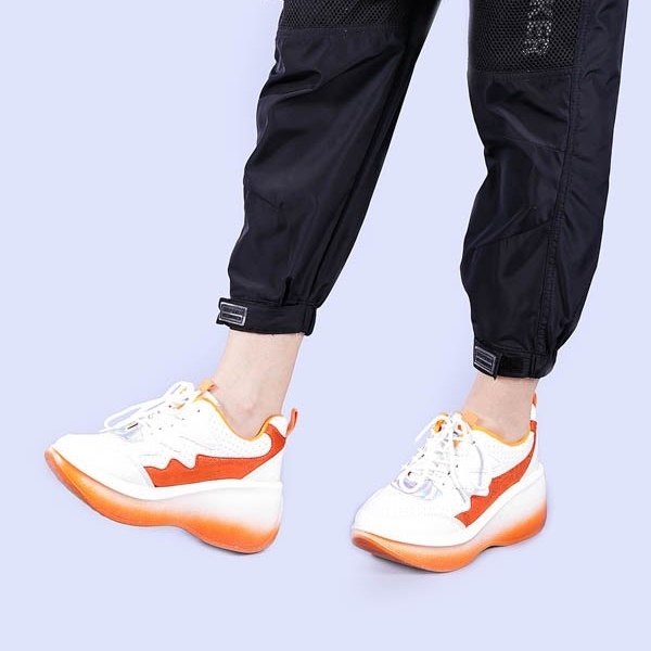 Дамски спортни обувки Sabah оранжеви, 4 - Kalapod.bg